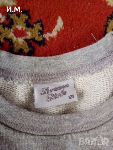 Сребриста блузка, снимка 2 - Детски Блузи и туники - 23595002