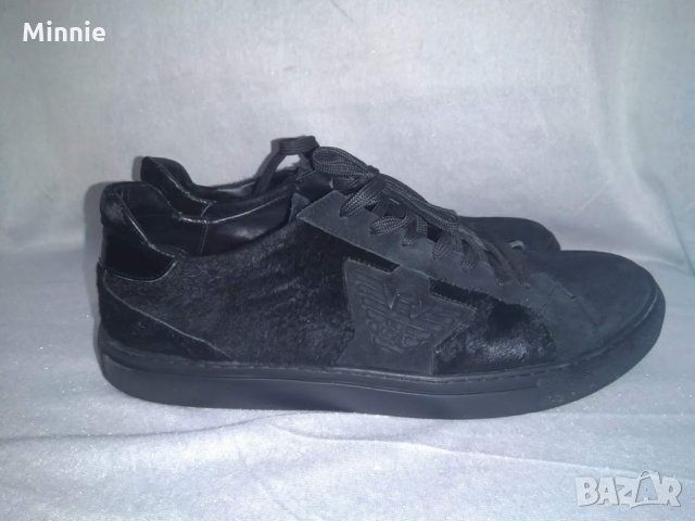 Намалявам  110 Маратонки EMPORIO ARMANI fur logo , снимка 2 - Маратонки - 25785982