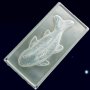 малка  риба шаран пластмасова готварска форма поликарбонат желе за вашата маса идея украса молд, снимка 1 - Форми - 17760393