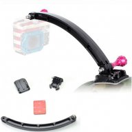 Helmet Extension Arm Mount стойка селфи удължител за каска за GoPro , снимка 1 - Дистанционни - 10532997