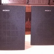 Sony-2бр тонколони-23х18х9см-внос швеицария, снимка 1 - Тонколони - 16779975