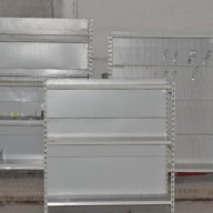 Стелажи за магазини метални - единични, модулни, тип гондоли; хладилни витрини, магазинно оборудване, снимка 3 - Стелажи и щандове - 13010750