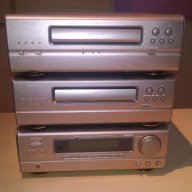 denon stereo receiver+tuner+cd+casete deck-внос швеицария