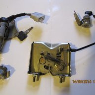 Комплект ключалки-контактен ключ(запалване),ключалка жабка и ключалка, снимка 1 - Мотоциклети и мототехника - 13239849