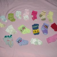 Тънки бебешки чорапки за 3-6-9 месеца, снимка 4 - Други - 18937077