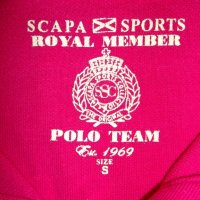 Scapa Sports Polo Team, Оригинална. Размер S/M. Код 527, снимка 3 - Тениски - 25722264