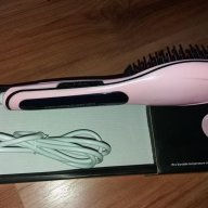 Нова електрическа розова четка за изправяне на коса, снимка 7 - Аксесоари за коса - 17477195