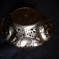 ретро метална купа,фруктиера , снимка 3 - Антикварни и старинни предмети - 23042690