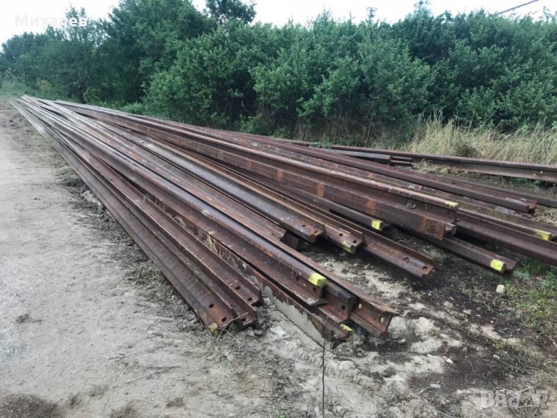 Жп релси и скрепления , Траверси , стрелки, снимка 1
