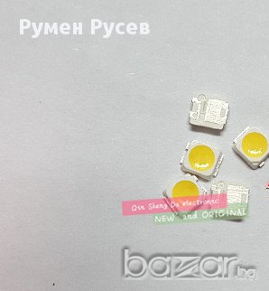 Led smd светодиоди 3228, 2828,  1,5W, 3V за подсветка на тв с голям катод, снимка 1