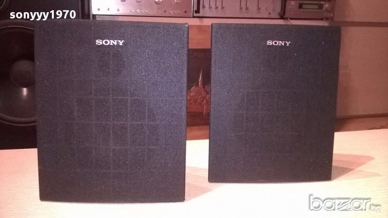 Sony-2бр тонколони-23х18х9см-внос швеицария, снимка 1