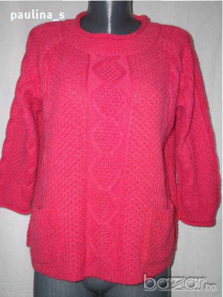 Вълнен пуловер "River island"supreeme / 2XL-4XL, снимка 1