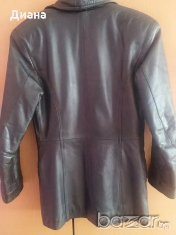 Дамско яке от естествена кожа, снимка 2 - Якета - 19200437
