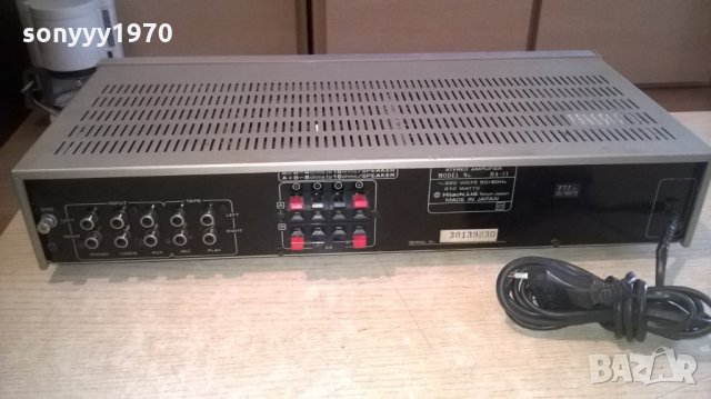hitachi-STEREO amplifier-made in japan, снимка 8 - Ресийвъри, усилватели, смесителни пултове - 24893513