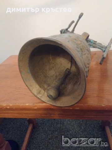 Стара   Английска камбана, снимка 4 - Антикварни и старинни предмети - 18412135