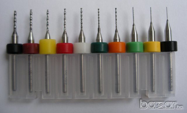 Карбидни твърдосплавни свредла Ф0.3 - 1.2 мм за Dremel Дремел cnc, снимка 6 - Други инструменти - 9633985