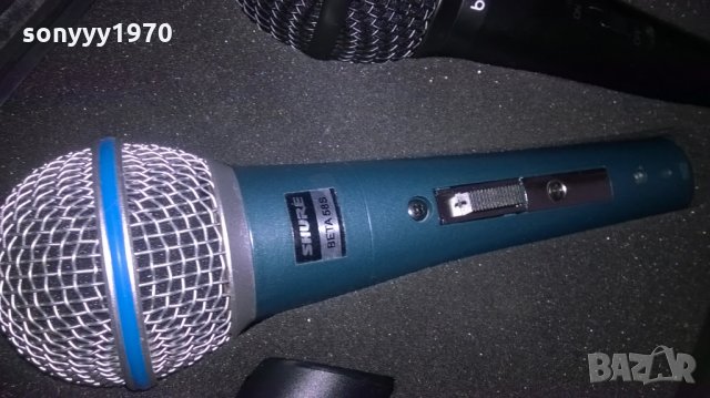 SHURE MIC-PROFI SHURE BETA SM58S-внос от швеицария, снимка 7 - Микрофони - 24250969