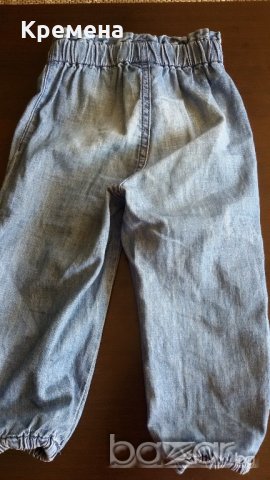 детски летни дънки унисекс, снимка 4 - Бебешки дънки - 18182737