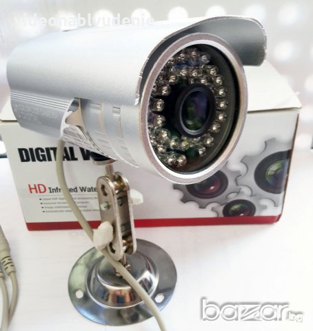 KYX-1007 Метална 3.6мм Вандалоустойчива Водоустойчива Охранителна Камера 36ir LED за Нощно Виждане