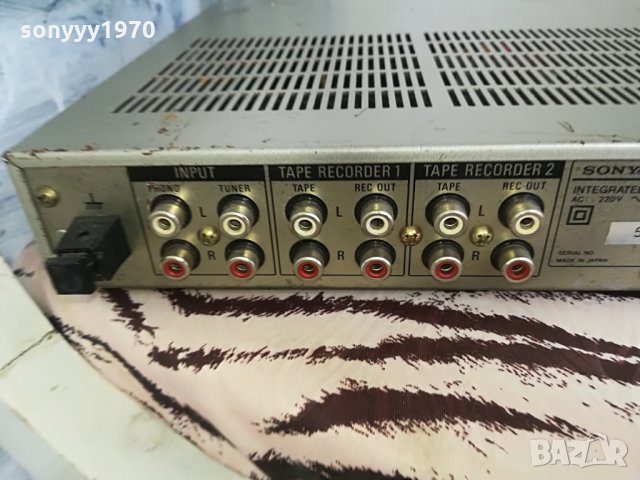 sony model ta-ax2 amplifier-made in japan-внос швеицария, снимка 12 - Ресийвъри, усилватели, смесителни пултове - 26027660