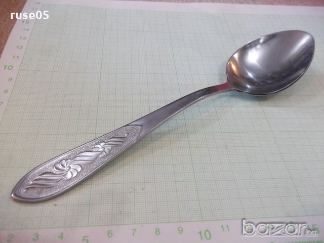 Лот от лъжици съветски - 3 бр., снимка 7 - Прибори за хранене, готвене и сервиране - 21070205