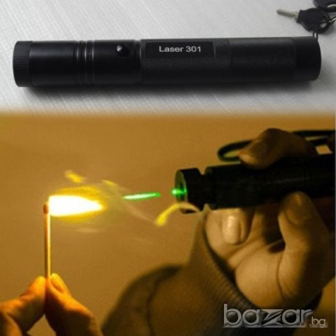 Мощен зелен лазер с литиево йонна батерия, снимка 11 - Други игри и конзоли - 6999530