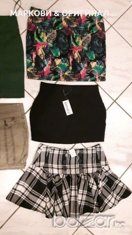 Дънкова пола М/Л р-р., снимка 9 - Поли - 14298697