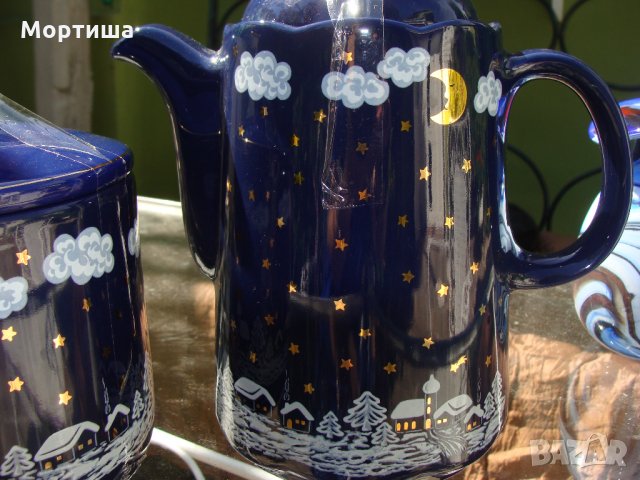  Лот порцелан буркан и кана , снимка 5 - Други - 22801045