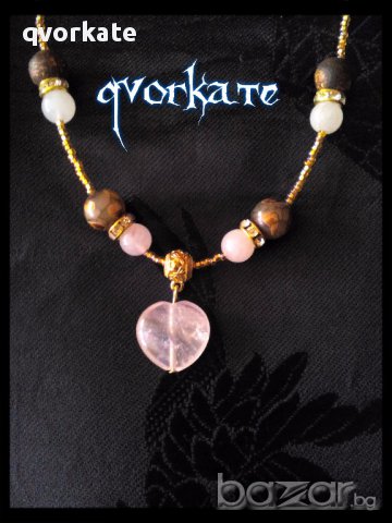 Колие Сърце, снимка 2 - Колиета, медальони, синджири - 14310040