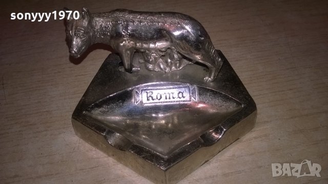 roma-ретро колекция-метален пепелник-внос швеицария, снимка 12 - Колекции - 22010948