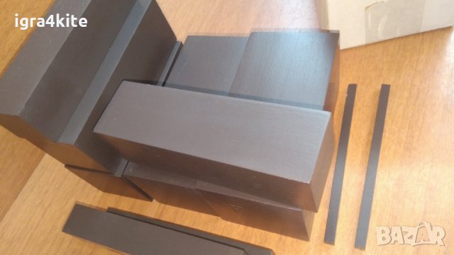  Кафява стълба Монтесори малък размер 0.7/7см. Brown stairs Montessori ladder , снимка 4 - Образователни игри - 25000051