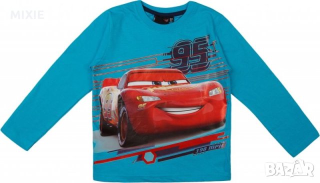 Намалена! Нова синя детска блуза CARS, снимка 1