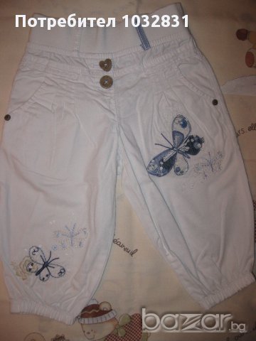 Коледна цена! Красив летен панталон на Next + подарък Benetton!, снимка 3 - Детски панталони и дънки - 10957031