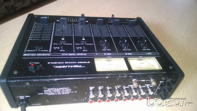 realistic-32-1200c-stereo mixing console-внос англия, снимка 2 - Ресийвъри, усилватели, смесителни пултове - 8101209