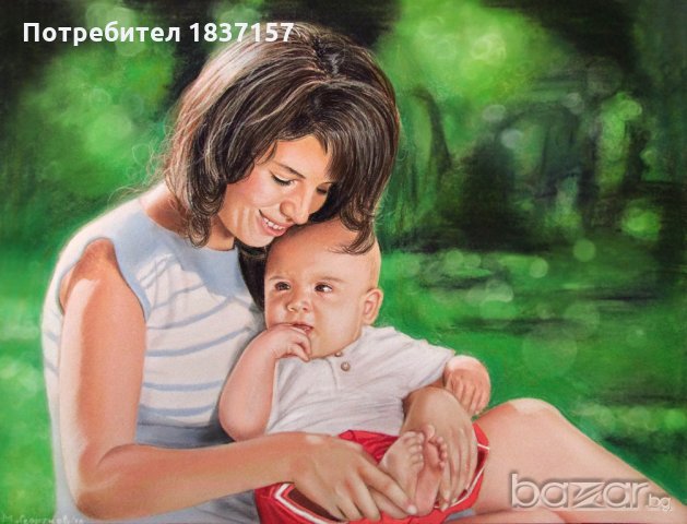 Рисувам портрети по снимка, снимка 3 - Картини - 20021835