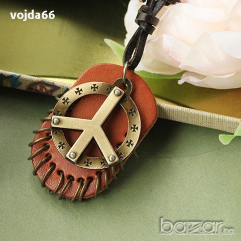 Кожени колиета/гердани, снимка 4 - Колиета, медальони, синджири - 15648456