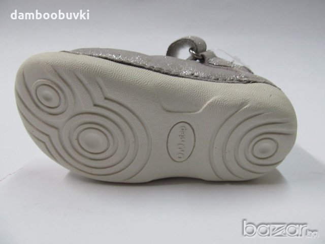 Детски обувки D.D.step естествена кожа сребърни 19/24, снимка 5 - Детски маратонки - 21069180