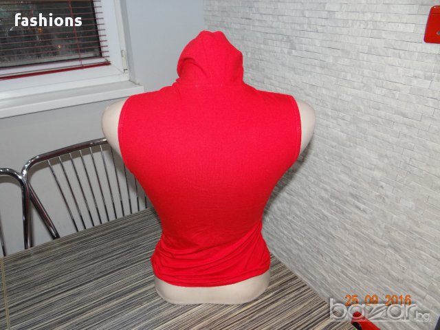 Поло без ръкави Sisley - размер M, снимка 6 - Блузи с дълъг ръкав и пуловери - 15901346