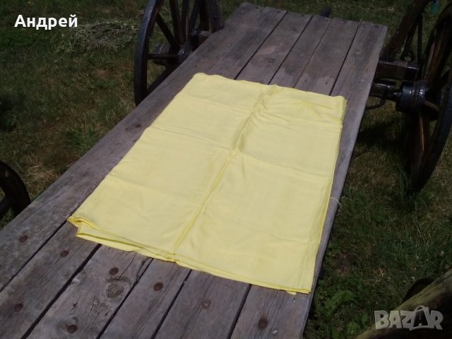 Стар памучен плат, снимка 3 - Антикварни и старинни предмети - 21880657