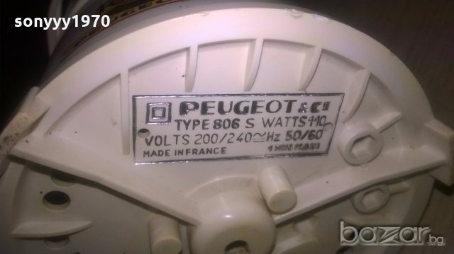 антика-peugeot-made in france-ретро колекция-внос швеицария, снимка 7 - Колекции - 19707596