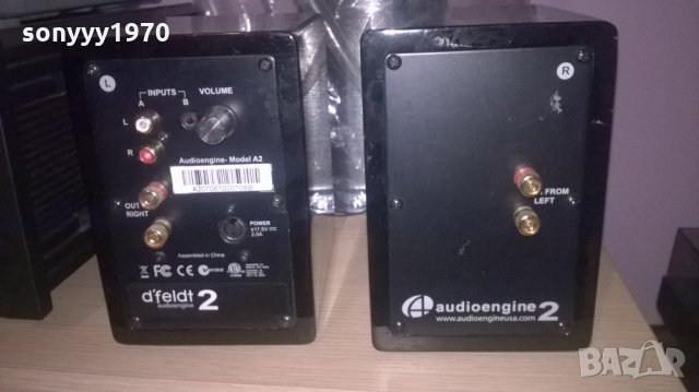 d feldt 2-малки аудиофилски активни тонколони-внос швеицария, снимка 3 - Тонколони - 23841198