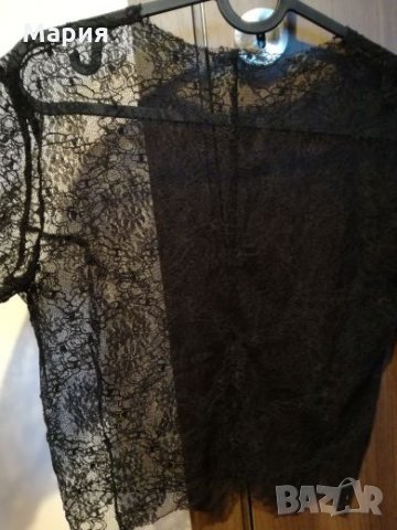Дамска дантелена блуза Evis, снимка 3 - Блузи с дълъг ръкав и пуловери - 23308438