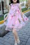 Детска рокля 78/43 розова., снимка 1
