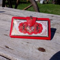 Старо дамско портмоне #5, снимка 1 - Антикварни и старинни предмети - 26000431