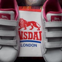 Спортни обувки "Lonsdale" ест. кожа, снимка 1 - Детски маратонки - 23955868