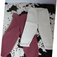 Плетени панталонки - 9-12 мес., снимка 4 - Панталони и долнища за бебе - 16385739
