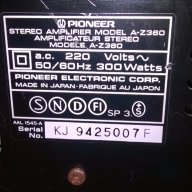 Pioneer a-z360 stereo amplifier 300w-made in japan-внос швеицария, снимка 10 - Други - 14426904