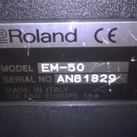 roland em-50 made in italy-внос швеицария, снимка 6 - Синтезатори - 25505671