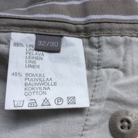 Модерен нов панталон лен и памук B BATISTINI, снимка 11 - Панталони - 25354539