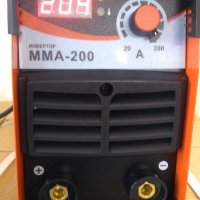 Инверторен IGBT електрожен MMA 200А PROFESIONAL с дигитален дисплей - 120 лева!!!, снимка 3 - Други машини и части - 7193951